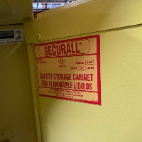 Securall 45 Gallon Portable Flammable Liquid Storage Cabinet image 1